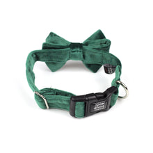 Emerald Green Velvet Bow Tie