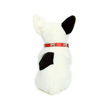 Rhinestone Dog Bone Collar in Red by The Paw Wag Company