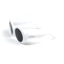 Clout Sunglasses in White by The Paw Wag Company for Cats and Small Dogs.  Fashion Pet Glasses and Sunglasses.