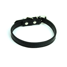 Terrier Charm Collar in Black by The Paw Wag Company
