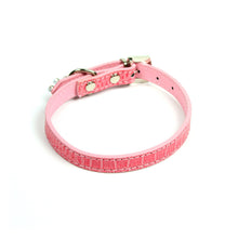 Terrier Charm Collar in Pink by The Paw Wag Company