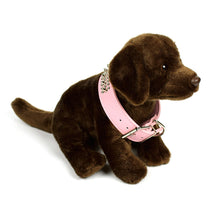 Spikes and Studds Collar in Pink by The Paw Wag Company