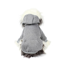 Plain Hoodie in Grey