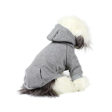 Plain Hoodie in Grey