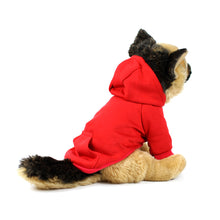 Plain Hoodie in Red