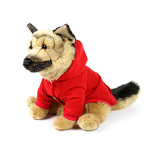 Plain Hoodie in Red