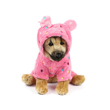 Polka Dog Bunny Jumpsuit in Pink