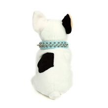 Petite Spiked and Studded Collar in Light Blue by The Paw Wag Company