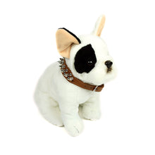 Petite Spiked and Studded Collar in Brown by The Paw Wag Company